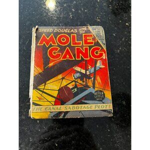 Vintage Better Little Book Speed Douglas and the Mole Gang #1455 1941